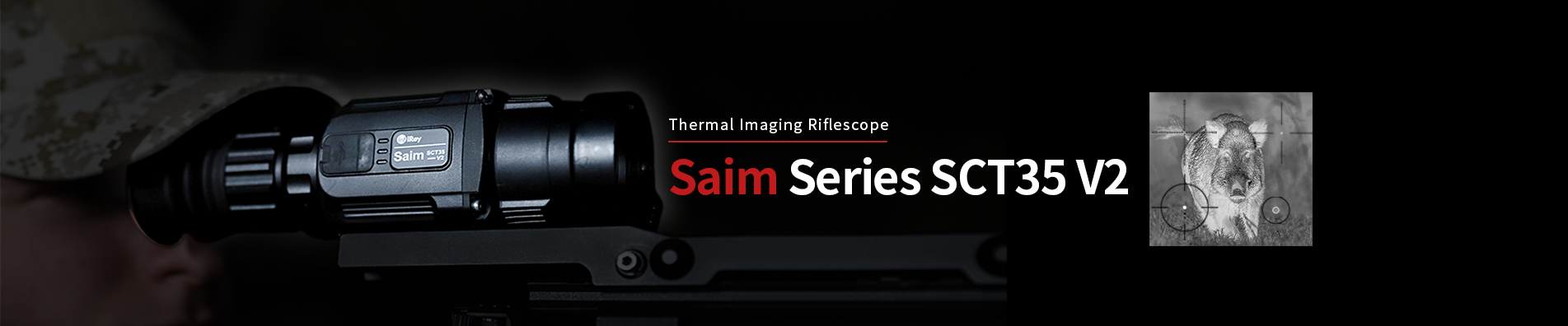 Thermal Imaging Rifle Scope Saim SCT35 V2