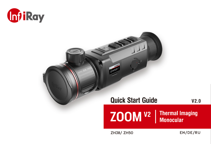 Quick Guide-ZOOM ZH50 V2