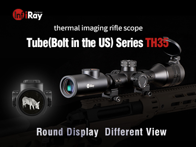 To meet infiRay Newest Rifle Scope TH35 - Round Display, Different View!